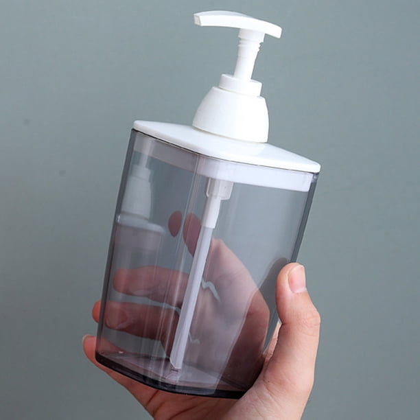 Botella espumadora para limpiador facial | Dispensador manual de espuma | Envase portátil de plástico a prueba de fugas para loción, champú y acondicionador | Bomba de cosméticos de gran capacidad