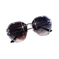 thumbnail image 4 of Guardoinrt Restez Élégant et Protégé avec des Lunettes Sans Monture Vintage Tendance Protection Gris 5Ensemble, 4 of 6