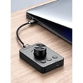 thumbnail image 2 of Control Volumen Ajuste La Perilla Multimedia Altavoz PC AUDIO ADJULO PIERNA USB COLLO 3 Modos Compatibles Con El Diente, 2 of 9