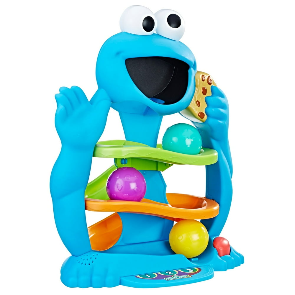 Playskool Friends Sesame Street Cookie Monster's Drop & Roll Walmart