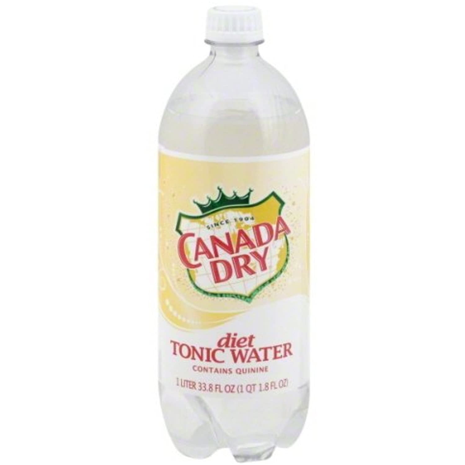 Canada Dry Diet Tonic Water, 33.8 Fl Oz (Pack Of 15)