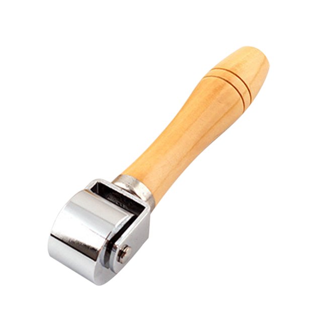 Rodillos Para Marroquinería Rodillo de encolado de cuero para bricolaje, borde de cuero de acero inoxidable para manualidades de cuero Tmvgtek Libre de BPA