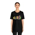 thumbnail image 2 of Mardi Gras Beads Nurse Women's Shirt, 2 of 4
