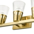 thumbnail image 2 of Bennington 5 - Light Natural Brass Brass Farmhouse / Industrial / Modern Incandescent Steel Wall Sconce, 2 of 15