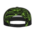 thumbnail image 2 of Hirioo DINOSAUR IN SPACE for Baseball Cap Men Cap Flat Brim for Men Women Teens Adjustable Baseball Cap, 2 of 7