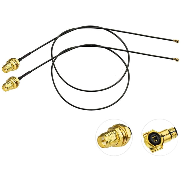 4 Stuks 25Cm U. Fl (Ipex/Ipx) Mini Pci Naar RP-SMA... - Vicedeal