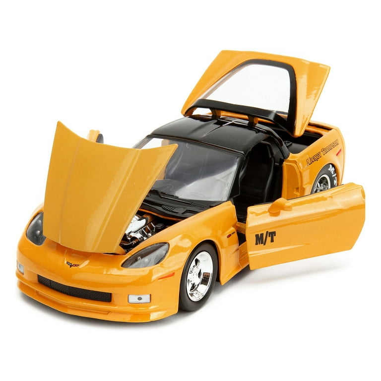 2006 Chevrolet Corvette Yellow with Black Top
