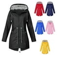 thumbnail image 2 of TELOLY 2Pcs Rain Jacket Women,Safe and Non-Harmful Raincoat for Women,Superior Waterproofing Womens Rain Jacket,Color Mixing3, 2 of 4