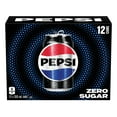 thumbnail image 1 of Pepsi Zero Sugar 355mL cans, pack of 12, 1 of 10