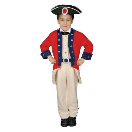 Costumes For All Occasions Up294Sm Colonial Soldier 4 To 6