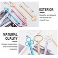thumbnail image 5 of Matoen Retro Key Shape Gel Pen Vintage Black Ink Ballpoint Pens Cute Fine Point Pen Kawaii Decorative Pens for Office Stationary Drawing Writing, 5 of 6