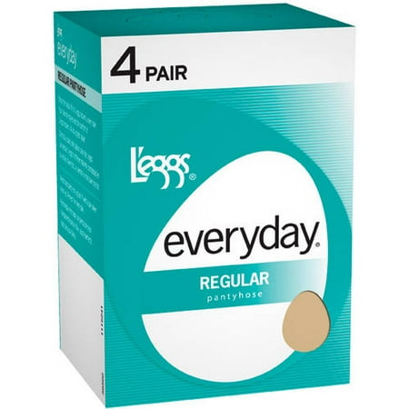 L'eggs Women's Everyday Regular Pantyhose (4 Pair)