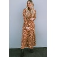 thumbnail image 1 of a.Jesdani Leopard Maxi Dress - Button-Up, Long Sleeve Fashion, 1 of 8