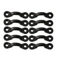 thumbnail image 1 of 10 Piezas Kayak Pad Eye Zulema Bucles para Barco Kayak Negro, 1 of 8