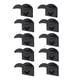 thumbnail image 1 of Ganchos adhesivos para sombreros de pared (10 unidades) - Colgador para gorras de béisbol (negro), 1 of 9
