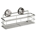 thumbnail image 1 of Suction Shower Caddy  Deep Bathroom Basket Suction Cup Large Shower Caddy Bath Organizer Kitchen Storage Basket for Gel Holder Bathroom Storage Shampoo By, 1 of 5