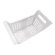 thumbnail image 4 of Cesta de almacenamiento para congelador, cesta de lavado ajustable extensible multiusos para dormitorio, cafetería, Hotel y apartamento L, 4 of 7