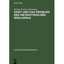 Kantstudien-Ergänzungshefte: Kant Und Das Problem Des Metaphysischen Idealismus (Hardcover)