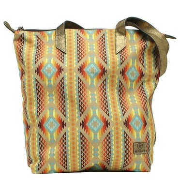ARIAT Women's Southwestern Cruiser Tote Tote Bag, Multicolored, One Size