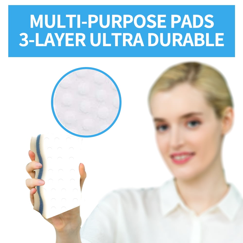 Buy Dr. Wow 25 Count Extra Durable Magic Cleaning Sponges, Premium