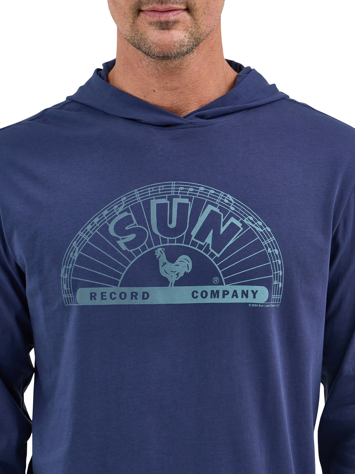 Lee® Men's Hooded Long Sleeve Sun Record Company Graphic Tee