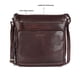 thumbnail image 4 of Bolso bandolera LEDERBUCK Olga Large de piel suave marrón, 4 of 9