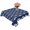 Blue, variant on Black Knot Table Cloth Waterproof Tablecloths, Nautical Striped Monochrome Ocean Tablecloth Dining Table Cover for Kitchen Party Tabletop Outdoor, Rectangle Tablecloth 54x108 Inch