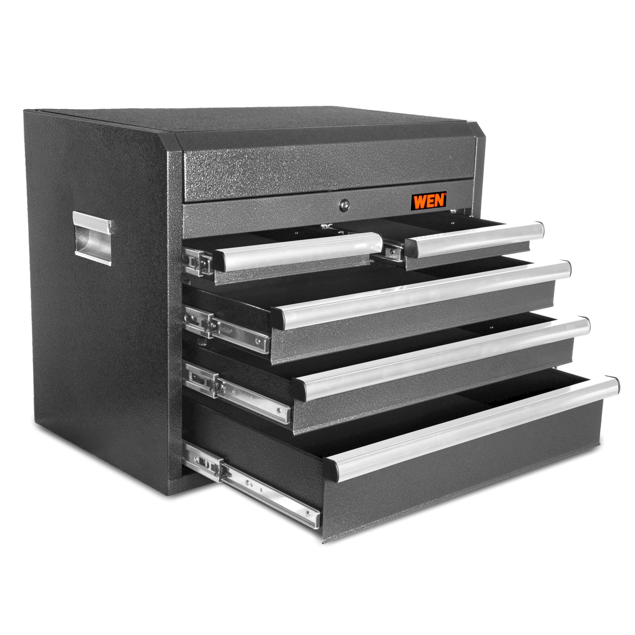 WEN 26-Inch Premium Tool Chest with Heavy Duty 21-Gauge Powder-Coated Steel Construction (GG261T)