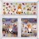 thumbnail image 2 of 6pcs Stickers Decorativos de Hojas de Arce para Ventanas de Otoño, Adhesivo para Vidrio para Decoración de Hogar, Fiesta de Acción de Gracias, 2 of 6