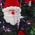 thumbnail image 3 of Advancent Bolas de cristal transparentes con forma de árbol de Navidad, luces LED, velas, decoración para fiestas, ganchos y velas. Kits de decoración para fiestas tipo+1, 3 of 6