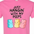 thumbnail image 4 of Inktastic Easter Just Hangin' with My Peeps T-Shirt, 4 of 5
