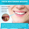 thumbnail image 4 of Espuma blanqueadora de dientes de 50 ml, pasta de dientes refrescante para limpieza profunda, aliento fresco, fácil de llevar, fácil de usar, 4 of 5