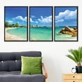 thumbnail image 3 of wall26 3 Piece Framed Canvas Wall Art for Living Room, Bedroom Scenery Theme Canvas Prints for Home Decoration Ready to Hang - 16"x24"x3 Panels, 3 of 4