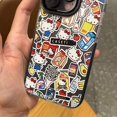 thumbnail image 2 of Bonita funda para teléfono Apple 15promax de Hello Kitty para iPhone 14, todo incluido, resistente a caídas, 13 de silicona, 11 xs de dibujos animados, suave, 2 of 4