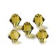thumbnail image 1 of K9 Glass Imitation Austrian Crystal Beads Faceted Bicone Olive 6x6x6mm Hole: 0.9mm, 1 of 3
