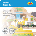 thumbnail image 2 of Bigjigs Rail - Safari Train Set, 2 of 7