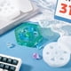 thumbnail image 5 of Juego de 2 moldes para dados con 7 moldes de silicona y bandeja de almacenamiento. Moldes de silicona para dados, moldes de resina para dados. Juego de dados con bordes., 5 of 6