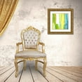 thumbnail image 3 of King 26x26 Gold Ornate Wood Framed with Double Matting Museum Art Print Titled - Brush Stroke II, 3 of 4