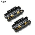 thumbnail image 1 of 10Pc In Line 6X30Mm Fuse Holder Crimp Peanut Flip Shell Push Fit Type Bike Quad, 1 of 7