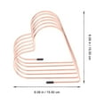 thumbnail image 4 of Heart Shaped Book Stand Desk Decorations for Office Expandable File Folders Holder Table, 4 of 6