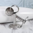 thumbnail image 2 of 6pcs Stainless Steel Wardrobe Rod Rail Closet Rod Support Shelf Pipe Bracket Holder for Home, 2 of 8