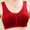 Red, variant on Rigardu Bras for Women Daisy Bras for Older Women 3 Pack Front Closure Everyday Cozy Bras Women'S Wire Front Button Sports Bra Army Green L