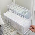 thumbnail image 4 of SHAR Underwear Organizer - Foldable Bra and Panties Storage Box, 4 of 5