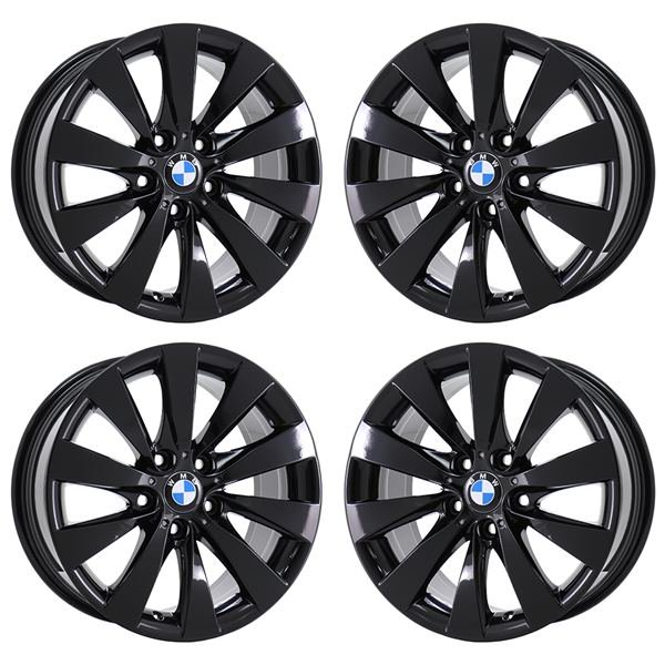 BMW 320I 20142018 Gloss Black Factory OEM Wheels Rims (Not Replicas