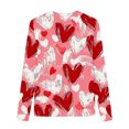thumbnail image 5 of Avrntaa Spring Long Sleeve Top for Girls - Valentine Heart Print Tee, Cute Casual Graphic Blouse, Loose Trendy, 5 of 5