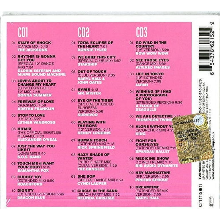 【中古】［CD］Twelve Inch 80s: Rhythm Is Gon Twelve Inch 80s: Rhythm Is Gonna Get You / Various (CD) - Walmart.com