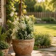 thumbnail image 6 of Artificial Gladiolus Topiary Ball Flowers With Ground Stake Outdoor Faux Plants Weather Resistant Fake Shrub Garden Decor For Porch Patio Landscaping Summer Fall Holiday Home Decoration, 6 of 7