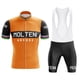 thumbnail image 4 of Conjunto de maillot de ciclismo retro Molteni para hombre, de manga corta, pantalones de montar, ropa clásica de montaña, maillot de ciclismo de triatlón, 4 of 4