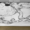 thumbnail image 6 of Ambesonne Octopus Place Mats Set of 4, Hipster Animal Sketch, Standard Size, White Black, 6 of 6