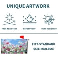 thumbnail image 5 of Spring Flowers Mailbox Cover Magnetic Standard Size 21" x 18" Colorful Wildflowers Mailbox Covers Magnetic Spring Summer Floral Decorative Mailbox Post Letter Box Wrap Decoration for Home Outdoor, 5 of 6
